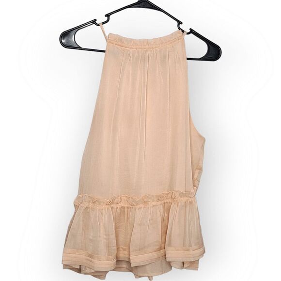 Anthropologie Maeve Leilana Ruffled Halter Top size Small - Picture 6 of 10